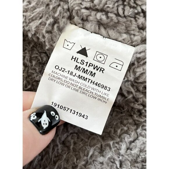 Wrangler Shacket Red Plaid Fleece Lined Flannel Button Up Shirt Jacket Sz M - Picture 6 of 9